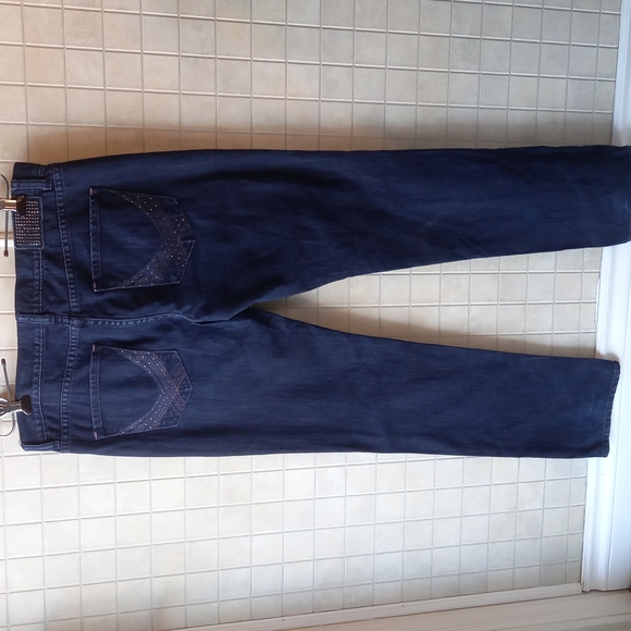 Pink Victoria Secret straight leg jeans - Picture 2 of 6